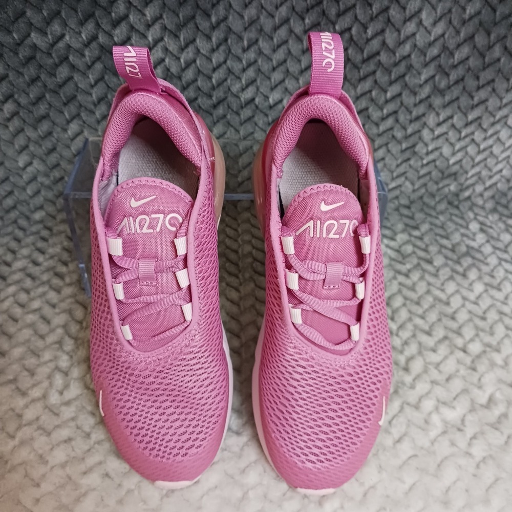 Nike Air Max 270 Pink Foam PS Walking Running Sneakers Shoes Size 1.5Y - Picture 5 of 14
